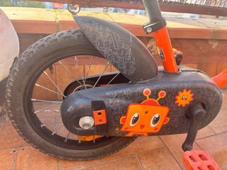 Bicicleta infantil B'TWIN naranja