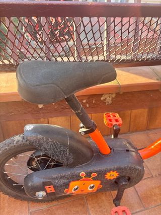 Bicicleta infantil B'TWIN naranja