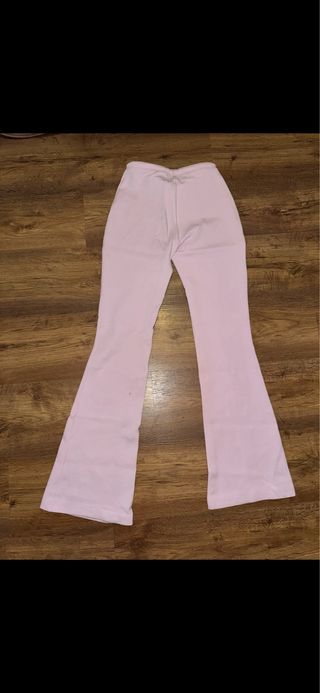 Conjunto Zara Rosa Crop Top con Cremallera