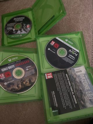 Lote 3 Juegos Call of Duty Xbox One/Series X