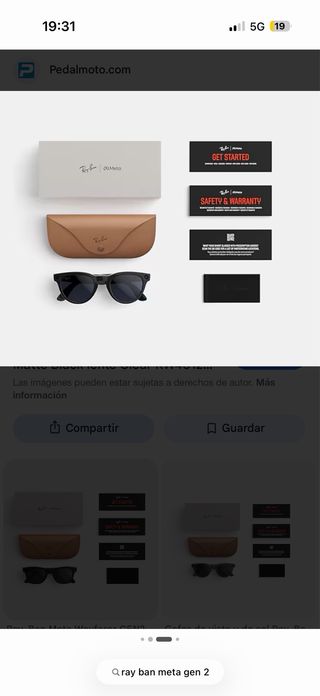 Gafas Ray-Ban Meta Wayfarer Gen 2