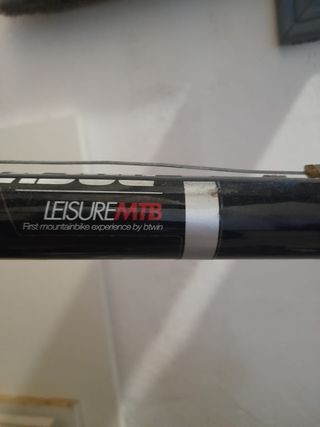 Bicicleta MTB Rockrider BTWIN Negra