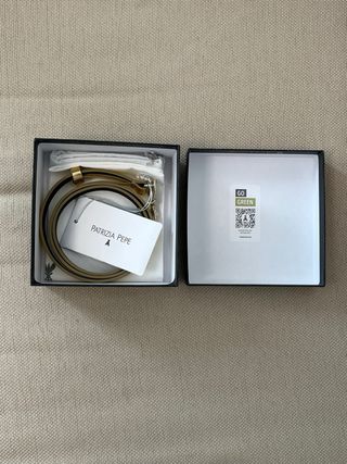 Cintura Patrizia Pepe vera pelle XS