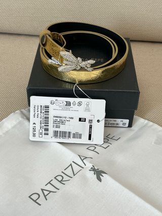 Cintura Patrizia Pepe vera pelle XS