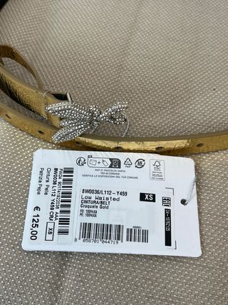 Cintura Patrizia Pepe vera pelle XS