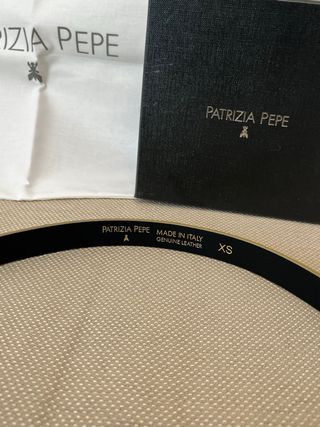 Cintura Patrizia Pepe vera pelle XS