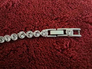 Pulsera Swarovski Plata Brillantes