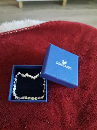 Pulsera Swarovski Plata Brillantes