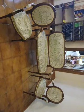 Sillones antiguos estilo Luis XV