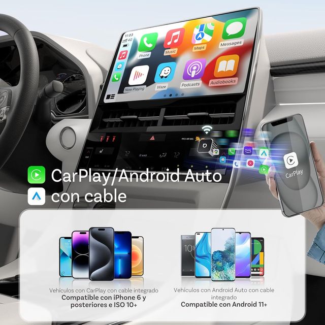 Adaptador CarPlay Inalámbrico USB C