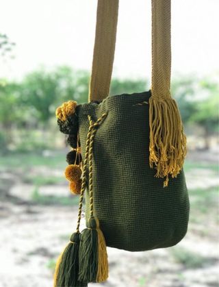 Mochila Wayuu original hecha a mano – Colombia