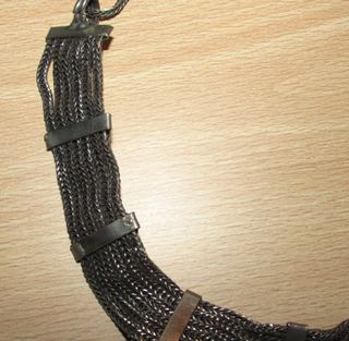 Collar choker bereber africano Marruecos años 80