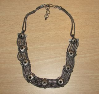 Collar choker bereber africano Marruecos años 80