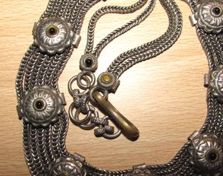 Collar choker bereber africano Marruecos años 80