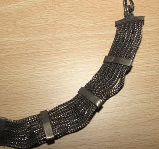 Collar choker bereber africano Marruecos años 80