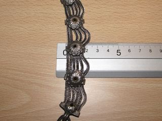 Collar choker bereber africano Marruecos años 80