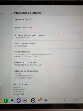 Tablet Samsung Gold/Pink