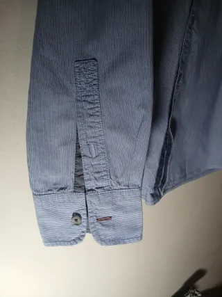 Camicia uomo Primark azzurra righe L