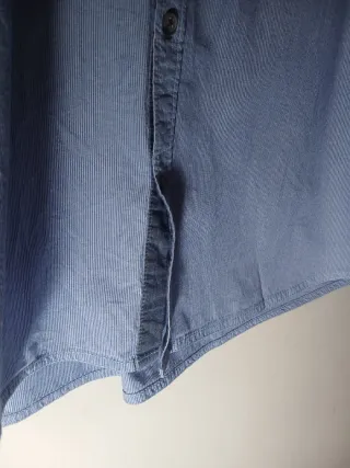 Camicia uomo Primark azzurra righe L