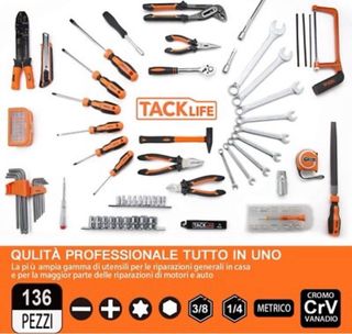 Caja de herramientas Aluminio 136Pc. F1