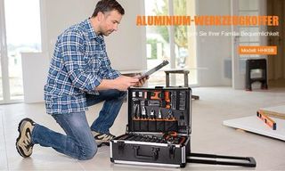 Caja de herramientas Aluminio 136Pc. F1