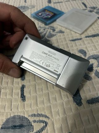 Nintendo Game Boy Micro Plata