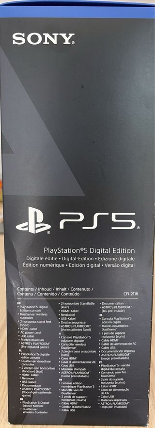 PlayStation 5 SLIM Digital Edition •PRECINTADA•