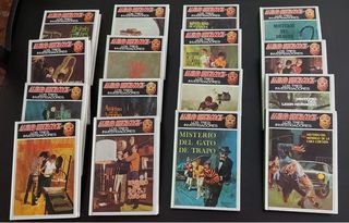 colección de libros juveniles de misterio
