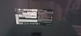 Televisión Smart TV LG Negra 49 pulgadas.