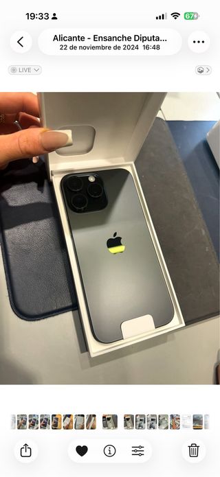 iPhone 16 Pro Max Negro