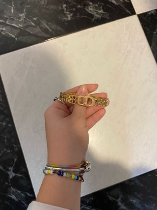 Pulsera CD Acero Inoxidable Dorada