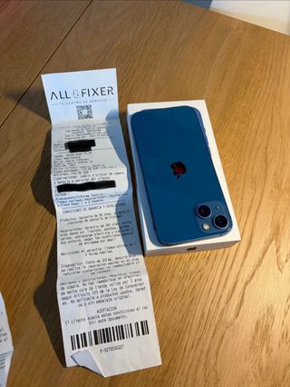 iPhone 13 128GB Azul 100% Batería