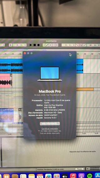 MacBook Pro 13 1.4 GHz Intel Core i5