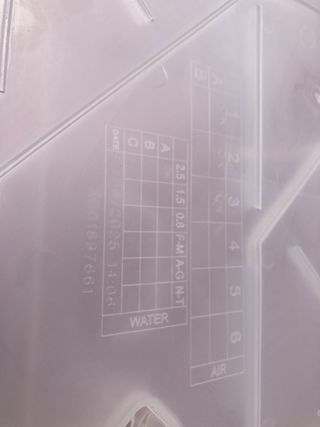 Cámara de entrada de agua Balay Lavavajillas