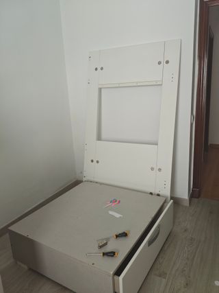 Litera El Corte Inglés Blanca Desmontada.