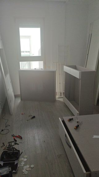 Litera El Corte Inglés Blanca Desmontada.