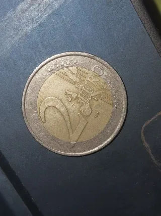 Moneda 2€ Francia 2001 con errores