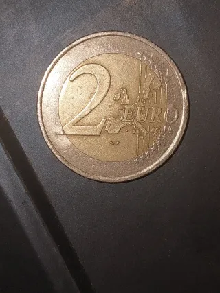 Moneda 2€ Francia 2001 con errores