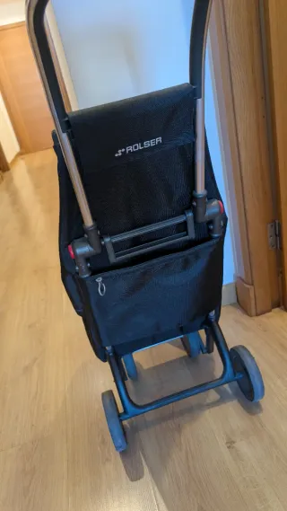 Carro de la compra ROLSER negro