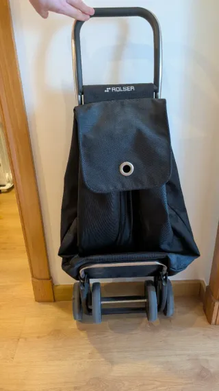 Carro de la compra ROLSER negro