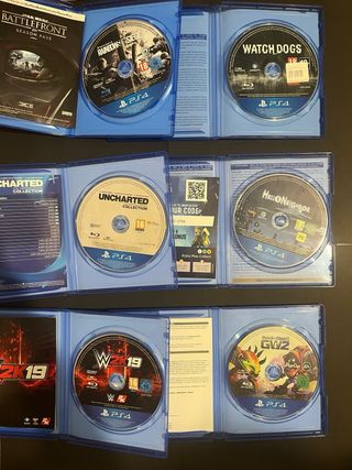Lote 6 Juegos PS4