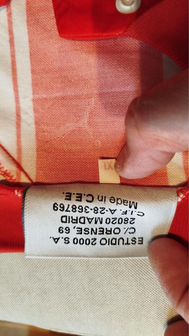 Camiseta vintage Atlético de Madrid 1994/95