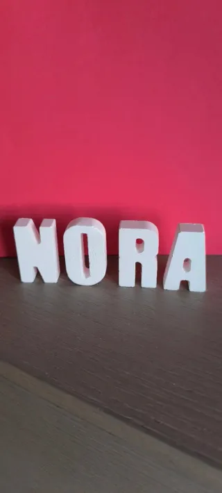 Letras decorativas