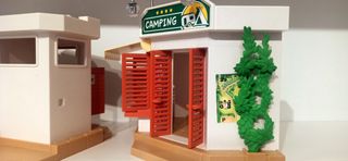 Playmobil Camping y Baño