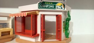 Playmobil Camping y Baño