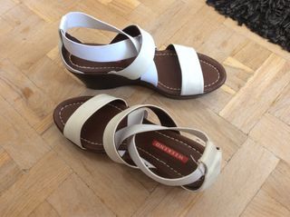 Zapatos de tacón estampado... tallas 37,5 y 38