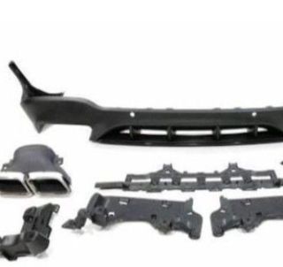 Difusor Trasero Mercedes X253 2015-2019 Look AMG