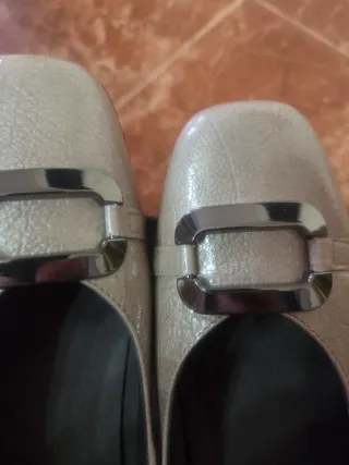 Zapatos Pitillos Color Piedrae Talla 37