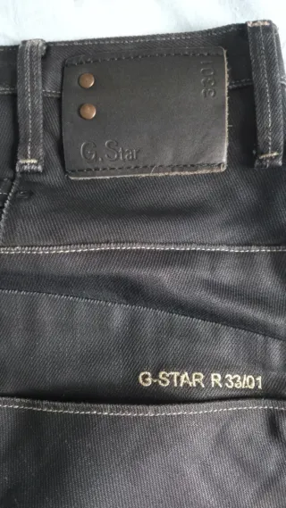 Pantalones G-Star RAW negros.