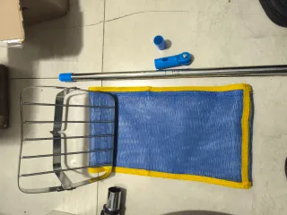 Recoge pelotas ping pong con red